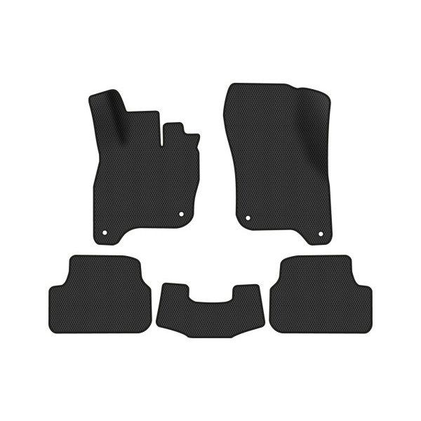 Фото - EVA коврики в салон авто EVAtech для e-Golf Volkswagen 2014-2017 1 поколение Htb EU VW1878CD5SGB