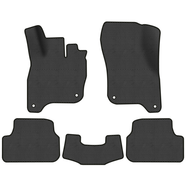 Фото - EVA коврики в салон авто EVAtech для e-Golf Volkswagen 2014-2017 1 поколение Htb EU VW1878CD5AV4SBB