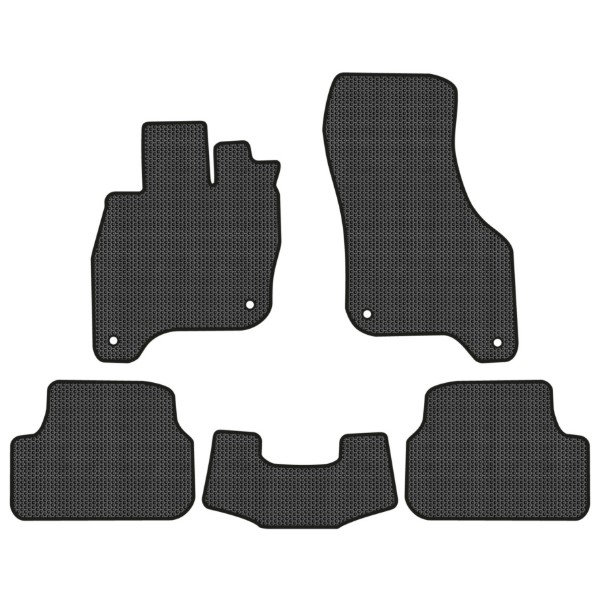 Фото - EVA коврики в салон авто EVAtech для e-Golf Volkswagen 2014-2017 1 поколение Htb EU VW1878CG5AV4SBB
