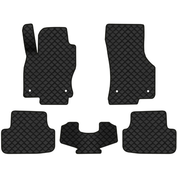 Фото - Коврики из экокожи в салон авто EVAtech ECO для Golf (VII) Volkswagen 2012-2020 7 поколение Htb EU (VW1884CL5AV4BBB)