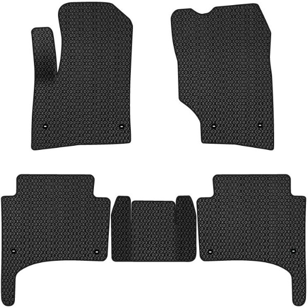 Фото - EVA коврики в салон авто EVAtech для Touareg (7L) Volkswagen 2002-2006 1 поколение SUV EU VW21452C5TL8RBB