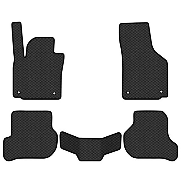 Фото - EVA коврики в салон авто EVAtech для Scirocco (Mk3) Volkswagen 2008-2017 3 поколение Htb EU (VW21654CR5AV4SBB)