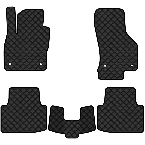 Фото - Килимки з екошкіри в салон авто EVAtech ECO для Passat (B8) Volkswagen 2014-2023 8 покоління Combi EU VW31151CRG5AV4BBB