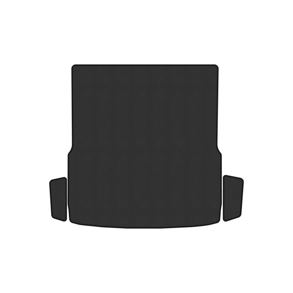 Фото - Коврик из экокожи в багажник авто EVAtech для Passat (B6) (with armrest) Volkswagen 2005-2010 6 поколение Combi EU (VW31276BG3BBB)
