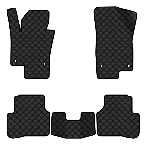 Фото - Килимки з екошкіри в салон авто EVAtech ECO для Passat (B6) (with armrest) Volkswagen 2005-2010 6 покоління Combi EU VW31276CH5TL4BBB