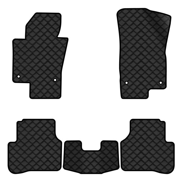 Фото - Килимки з екошкіри в салон авто EVAtech ECO для Passat (B6) (with armrest) Volkswagen 2005-2010 6 покоління Combi EU VW31276CJ5TL4BBB
