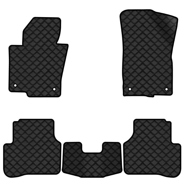 Фото - Коврики из экокожи в салон авто EVAtech ECO для Passat (B6) (with armrest) Volkswagen 2005-2010 6 поколение Combi EU VW31276CP5TL4BBB