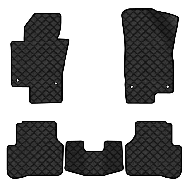 Фото - Килимки з екошкіри в салон авто EVAtech ECO для Passat (B6) (with armrest) Volkswagen 2005-2010 6 покоління Sedan EU VW31277CH5TL4BBB