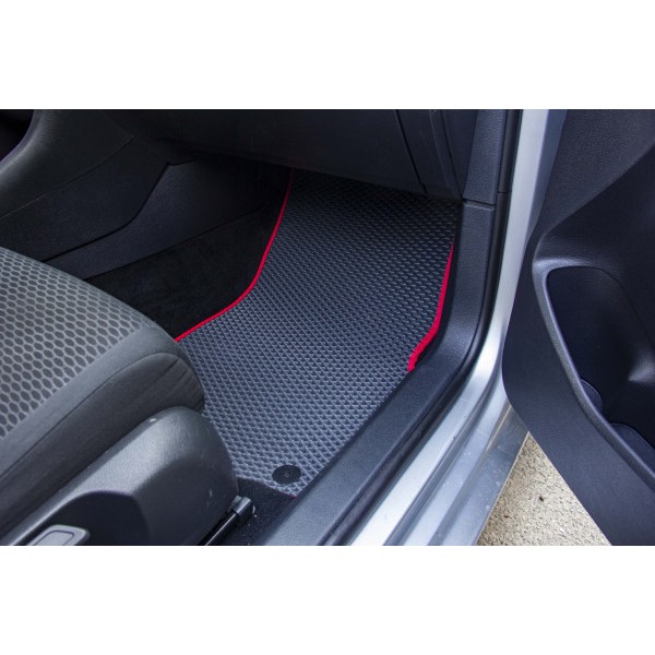 Фото - Коврики из экокожи в салон авто передние EVAtech для Golf (VI) MT Volkswagen 2009-2012 6 поколение Combi EU (VW31375A2AV4BBB)