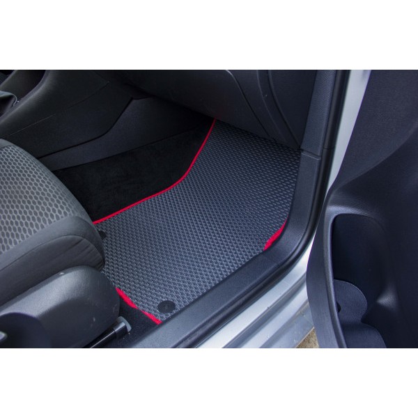 Фото - Коврики из экокожи в салон авто передние EVAtech для Golf (VI) MT Volkswagen 2009-2012 6 поколение Combi EU (VW31375AB2AV4BBB)