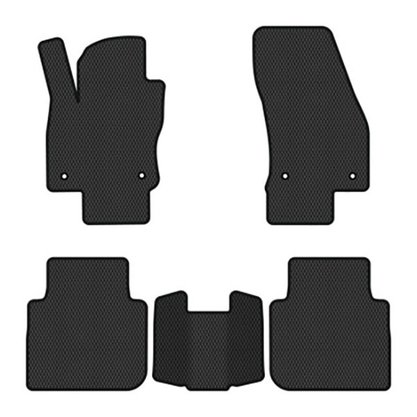 Фото - EVA коврики в салон авто EVAtech для Tiguan (Mk 2) Volkswagen 2016-2020 2 поколение SUV USA (VW31493CL5AV4RBB)
