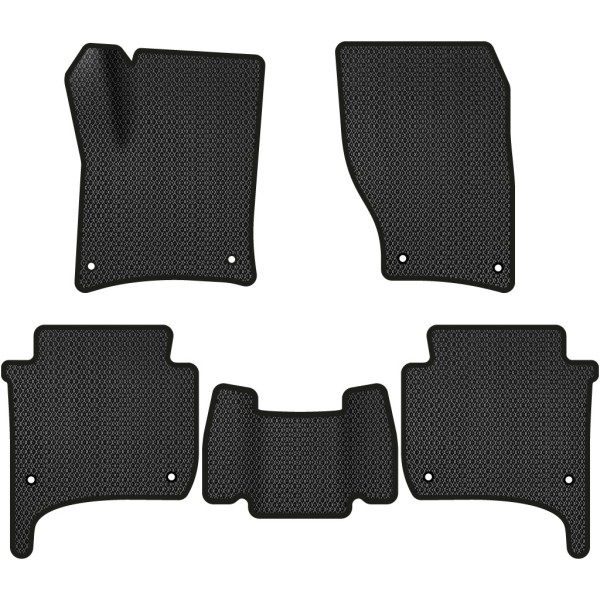 Фото - EVA килимки в салон авто EVAtech для Touareg (7P) (4-zone climate control) Volkswagen 2010-2014 2 покоління SUV EU VW31900CD5AV8RBB