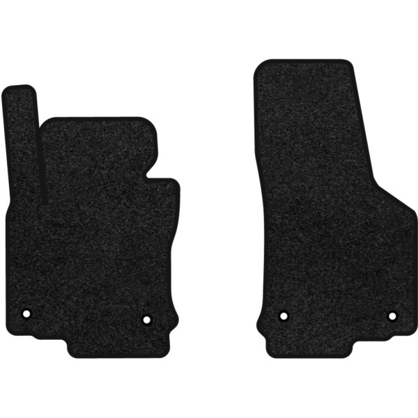 Фото - Килимки ворсові в салон авто EVAtech Premium для Volkswagen Golf (VI) MT 2009-2012 6 покоління Htb USA чорний кант (VW31974AV2AV4VPB)