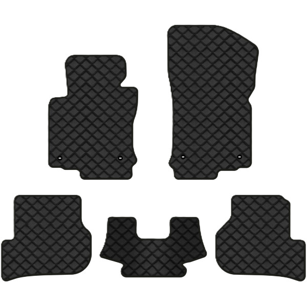 Фото - Коврики из экокожи в салон авто EVAtech ECO для Golf (V) MT Volkswagen 2003-2009 5 поколение Combi EU VW32429CB5TL4BBB