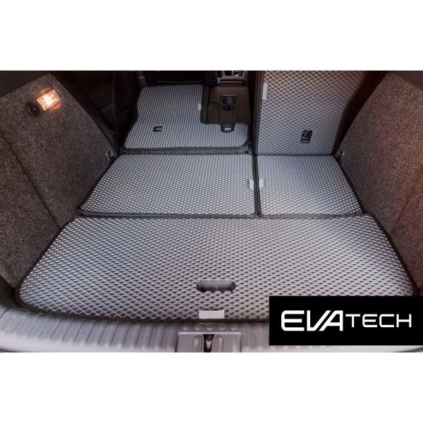 Фото - Коврик из экокожи в багажник авто EVAtech для Tiguan (NF) AT Volkswagen 2007-2018 1 поколение SUV USA (VW32480BE3BBLB)