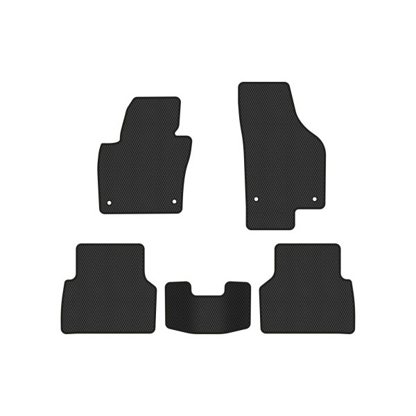 Фото - EVA коврики в салон авто EVAtech для Tiguan (NF) AT Volkswagen 2007-2018 1 поколение SUV USA (VW32480CRJ5AV4SGB)