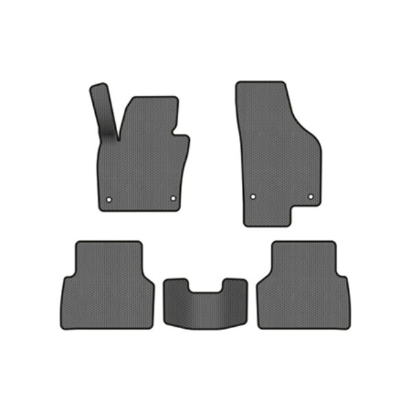 Фото - EVA коврики в салон авто EVAtech для Tiguan (NF) AT Volkswagen 2007-2018 1 поколение SUV USA (VW32480CRG5AV4SGB)