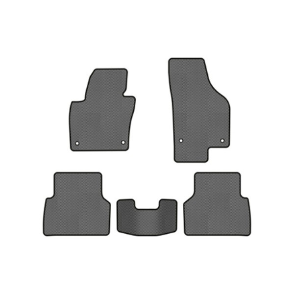 Фото - EVA коврики в салон авто EVAtech для Tiguan (NF) AT Volkswagen 2007-2018 1 поколение SUV USA (VW32480CRJ5AV4RGB)