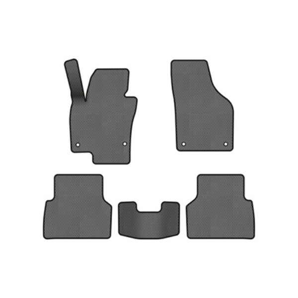 Фото - EVA килимки в салон авто EVAtech для Tiguan (NF) AT Volkswagen 2007-2018 1 покоління SUV USA (VW32480CY5AV4RGB)