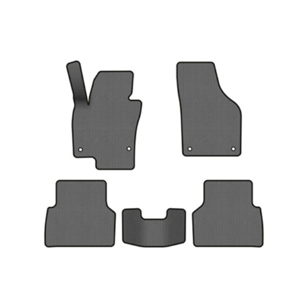 Фото - EVA коврики в салон авто EVAtech для Tiguan (NF) AT Volkswagen 2007-2018 1 поколение SUV USA (VW32480CY5AV4SGB)
