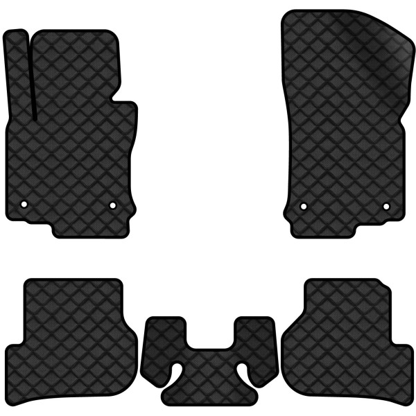 Фото - Коврики из экокожи в салон авто EVAtech ECO для Golf (VI) AT Volkswagen 2009-2012 6 поколение Htb EU VW3260C5AV4BBB