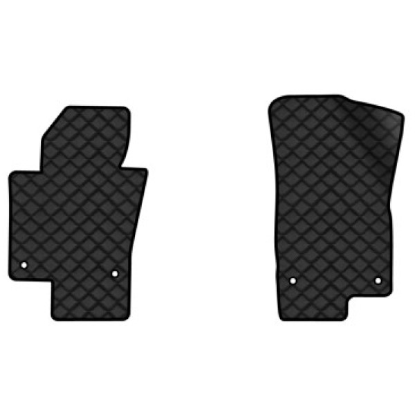 Фото - Коврики из экокожи в салон авто передние EVAtech для Passat (B6) (with armrest) Volkswagen 2005-2010 6 поколение Combi EU VW3263AH2AV4BBB