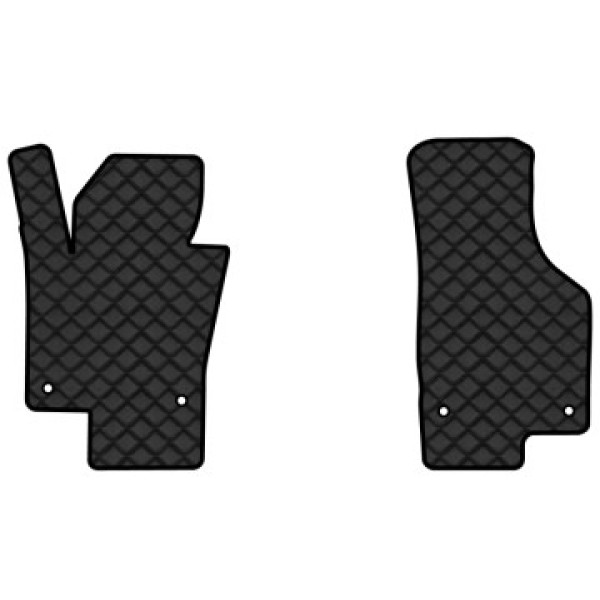 Фото - Коврики из экокожи в салон авто передние EVAtech для Passat (B6) (with armrest) Volkswagen 2005-2010 6 поколение Combi EU VW3263AK2AV4BBB