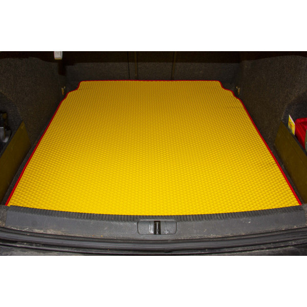 Фото - Килимок з екошкіри в багажник авто EVAtech для Passat (B6) (with armrest) Volkswagen 2005-2010 6 покоління Sedan EU (VW3264B1BBB)