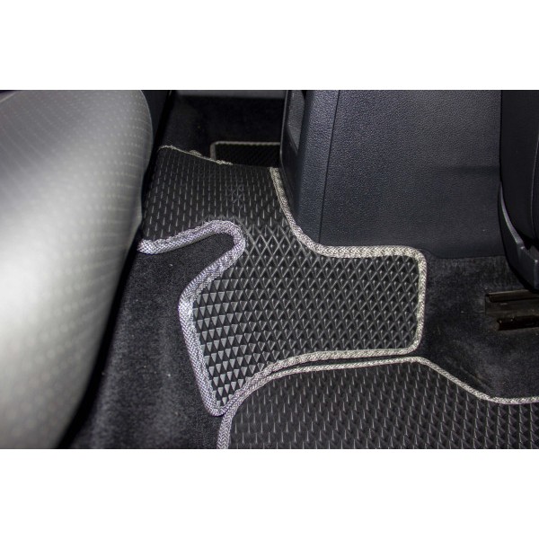Фото - Коврики из экокожи в салон авто EVAtech ECO для Jetta (VI) AT Volkswagen 2010-2018 6 поколение Sedan EU VW3288CD5AV4BBB