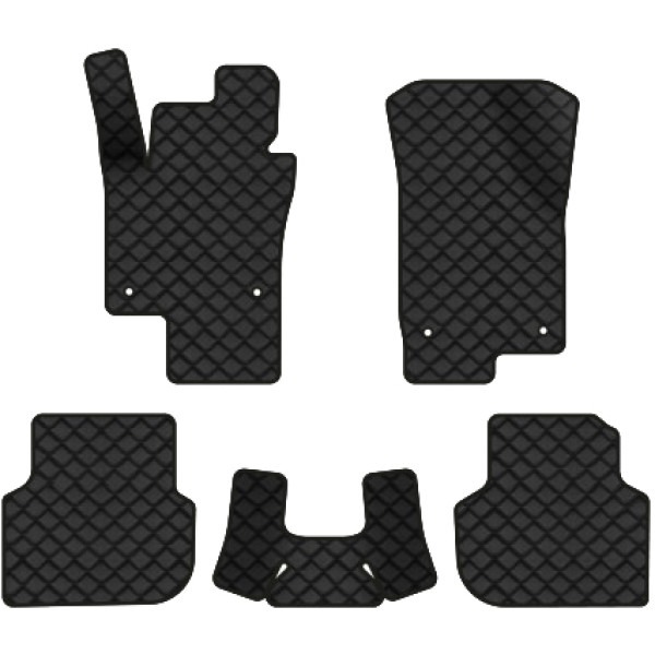 Фото - Коврики из экокожи в салон авто EVAtech ECO для Jetta (VI) MT Volkswagen 2010-2018 6 поколение Sedan EU VW3289C5AV4BBB