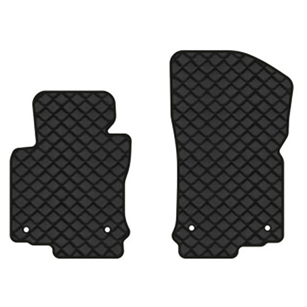 Фото - Килимки з екошкіри в салон авто передні EVAtech для Golf (V) MT 3-doors Volkswagen 2003-2009 5 покоління Htb EU (VW33070AB2AV4BBB)