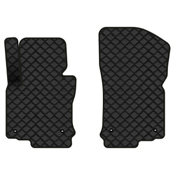 Фото - Коврики из экокожи в салон авто передние EVAtech для Golf (V) AT 3-doors Volkswagen 2003-2009 5 поколение Htb EU (VW33071A2TL4BBB)