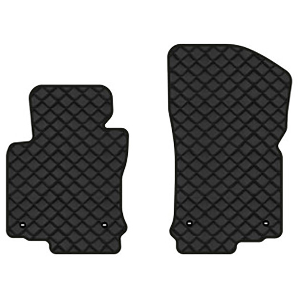 Фото - Килимки з екошкіри в салон авто передні EVAtech для Golf (V) MT 3-doors Volkswagen 2003-2009 5 покоління Htb EU (VW33072AB2TL4BBB)