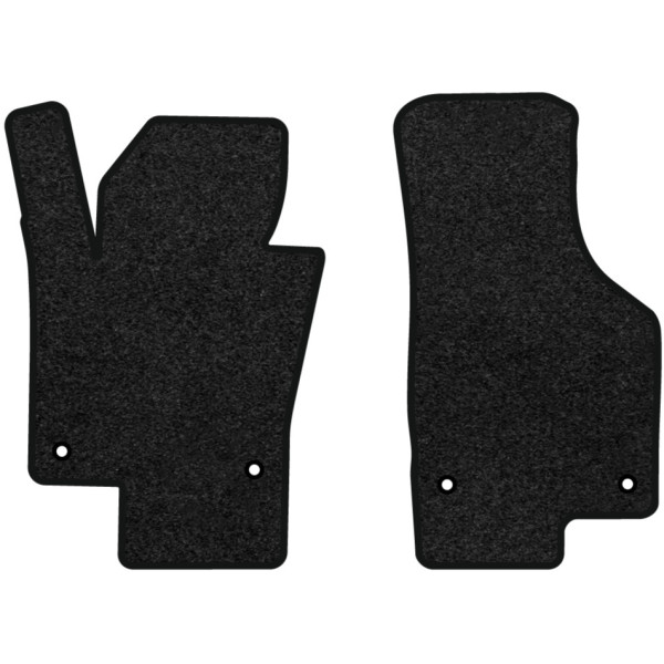 Фото - Килимки ворсові в салон авто EVAtech Premium для Volkswagen Passat (B6) (without armrest) 2005-2010 6 покоління Sedan EU чорний кант (VW33532AK2AV4VPB)