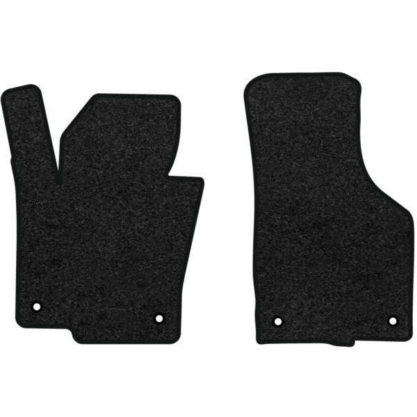Фото - Килимки ворсові в салон авто EVAtech Premium для Volkswagen Passat (B6) (without armrest) 2005-2010 6 покоління Sedan EU чорний кант (VW33532AR2AV4VPB)