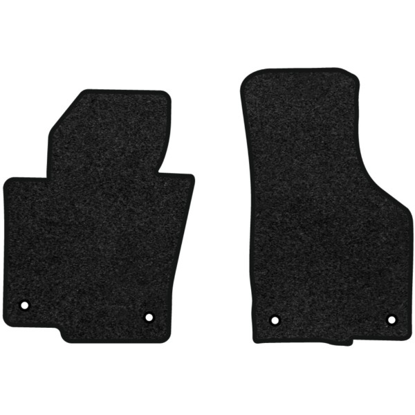 Фото - Килимки ворсові в салон авто EVAtech Premium для Volkswagen Passat (B6) (without armrest) 2005-2010 6 покоління Sedan EU чорний кант (VW33532AS2AV4VPB)