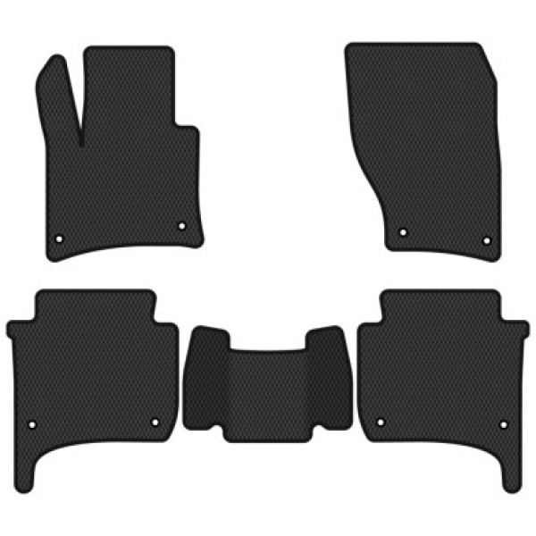Фото - EVA коврики в салон авто EVAtech для Touareg (7P) Restyling (4-zone climate control) Volkswagen 2014-2018 2 поколение SUV EU VW33872CAP5AV8RBB