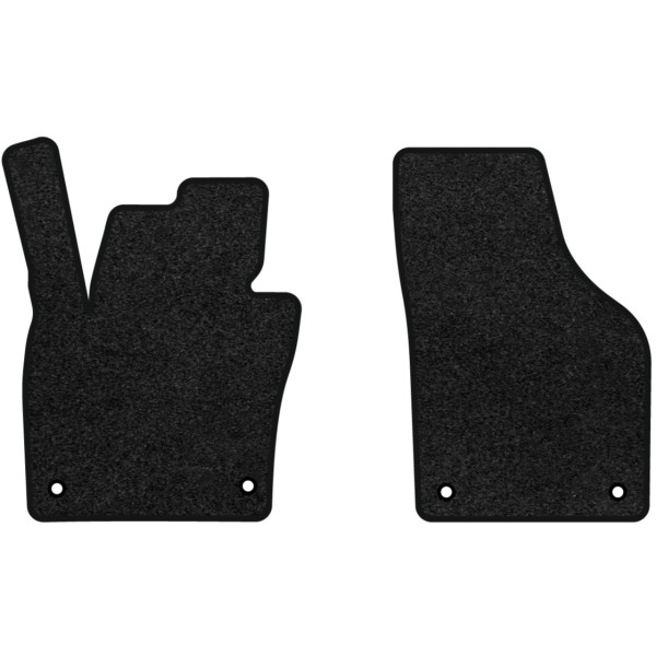 Фото - Килимки ворсові в салон авто EVAtech Premium для Volkswagen Tiguan (NF) MT 2007-2018 1 покоління SUV USA чорний кант (VW33942AR2AV4VPB)