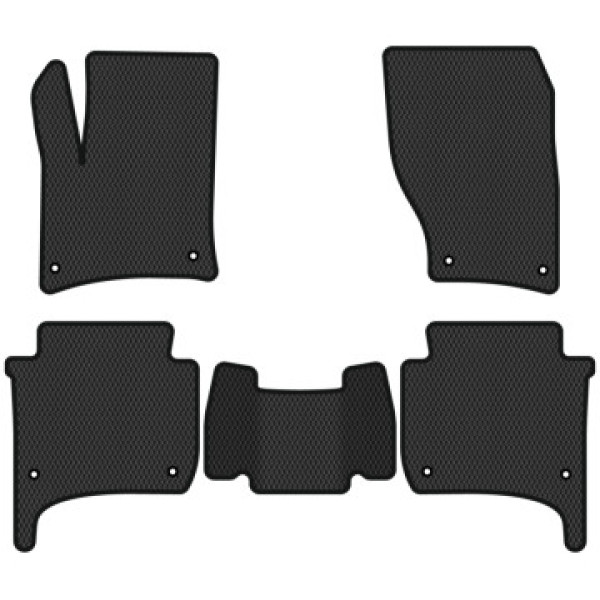 Фото - EVA коврики в салон авто EVAtech для Touareg (7P) (4-zone climate control) Volkswagen 2010-2014 2 поколение SUV EU VW33959C5TL8RBB