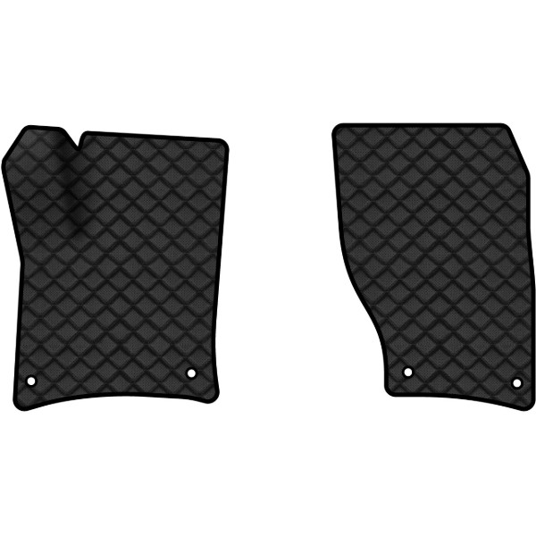 Фото - Коврики из экокожи в салон авто передние EVAtech ECO для Touareg (7P) (2-zone climate control) Volkswagen 2010-2014 2 поколение SUV EU VW3402AD2AV4BBLB