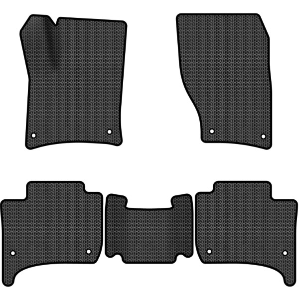Фото - EVA килимки в салон авто EVAtech для Touareg (7P) (2-zone climate control) Volkswagen 2010-2014 2 покоління SUV EU VW3402CD5AV8SBB