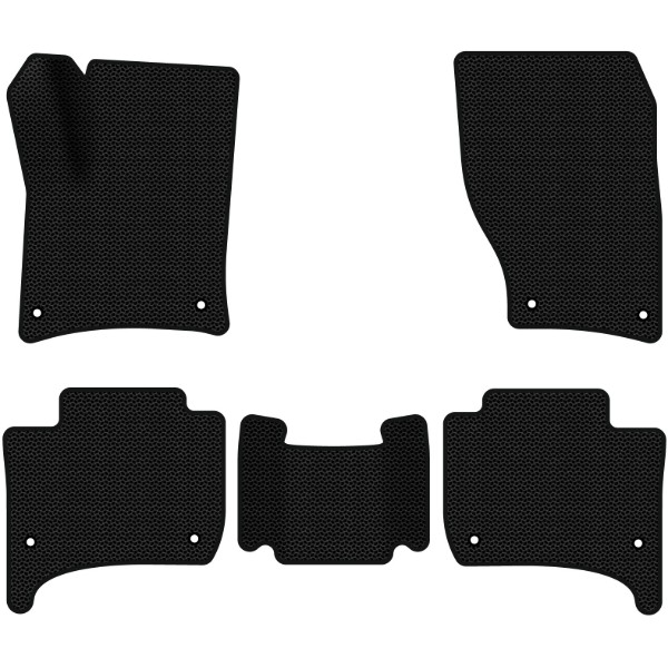 Фото - EVA коврики в салон авто EVAtech для Touareg (7P) Restyling (2-zone climate control) Volkswagen 2014-2018 2 поколение SUV EU VW3590CD5AV8KBB