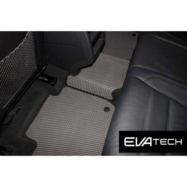 Фото - Килимки з екошкіри в салон авто EVAtech ECO для Touareg (7P) Restyling (2-zone climate control) Volkswagen 2014-2018 2 покоління SUV EU VW3590CDP5AV8BBLB