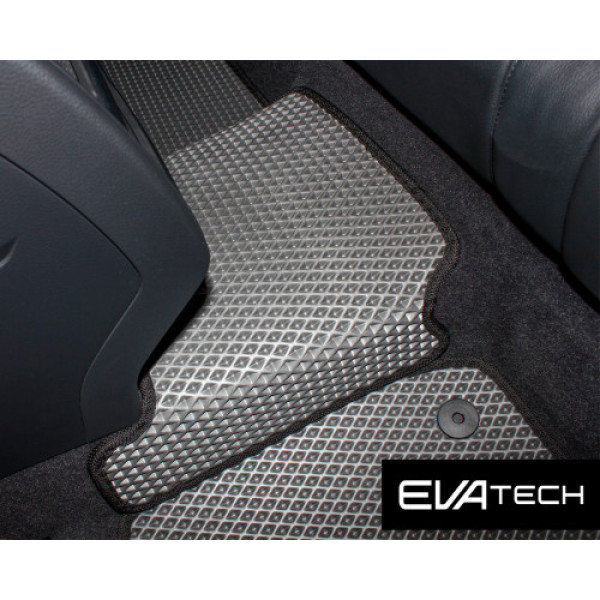 Фото - Килимки з екошкіри в салон авто EVAtech ECO для Touareg (7P) Restyling (2-zone climate control) Volkswagen 2014-2018 2 покоління SUV EU VW3590CDP5AV8BBLB
