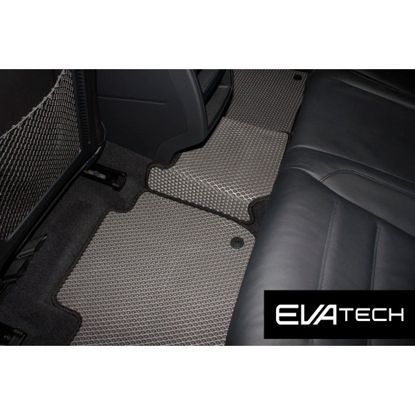 Фото - Коврики из экокожи в салон авто EVAtech ECO для Touareg (7P) Restyling (2-zone climate control) Volkswagen 2014-2018 2 поколение SUV EU VW3590C5AV8BBLB