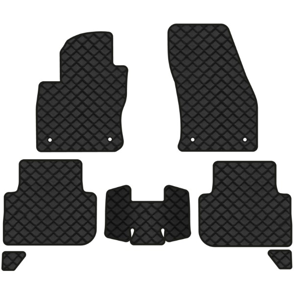 Фото - Коврики из экокожи в салон авто EVAtech ECO для Tiguan (Mk 2) Restyling Volkswagen 2020 2 поколение SUV EU VW41380CS7AV4BBB