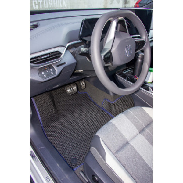 Фото - Килимки з екошкіри в салон авто передні EVAtech ECO для ID.4 Pro Volkswagen 2020 1 покоління SUV EU VW42654AD3AV4BBB