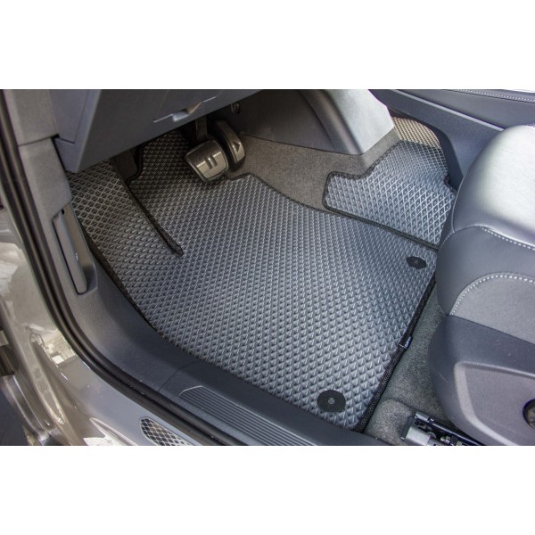 Фото - Коврики из экокожи в салон авто передние EVAtech ECO для ID.4 Pure Volkswagen 2020 1 поколение SUV EU VW42655A3AV4BBB