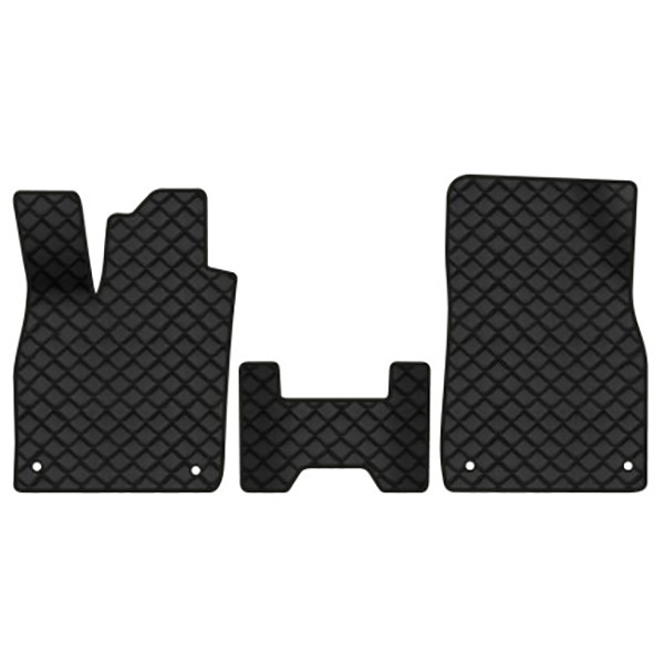 Фото - Коврики из экокожи в салон авто передние EVAtech ECO для ID.4 Pure Volkswagen 2020 1 поколение SUV EU VW42655A3AV4BBB