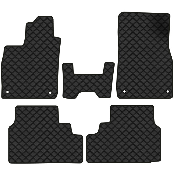 Фото - Коврики из экокожи в салон авто EVAtech ECO для ID.4 Pure Performance Volkswagen 2020 1 поколение SUV EU VW42656PBC5AV4BBB